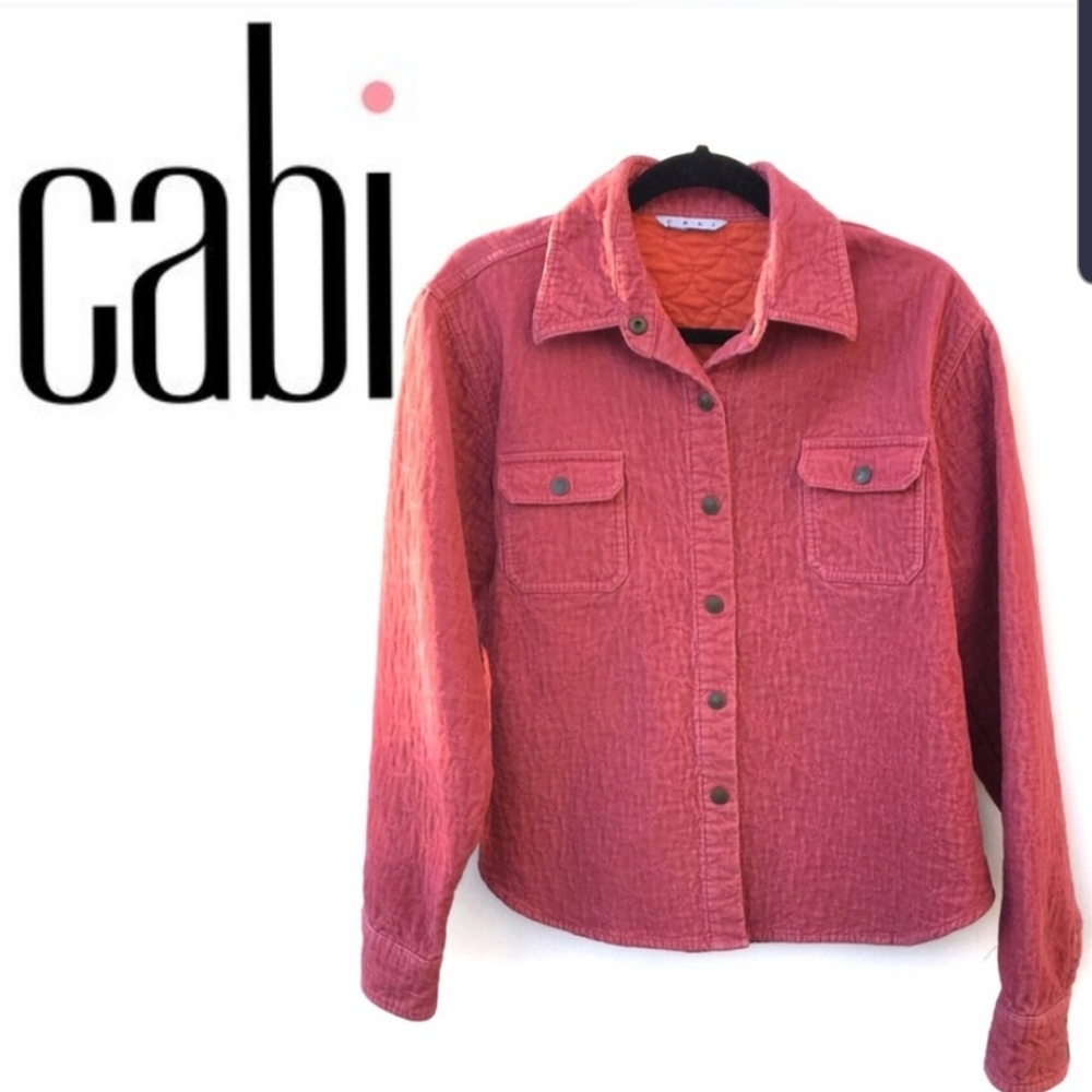 Cabi Corduroy Pinwheel Jacket Small